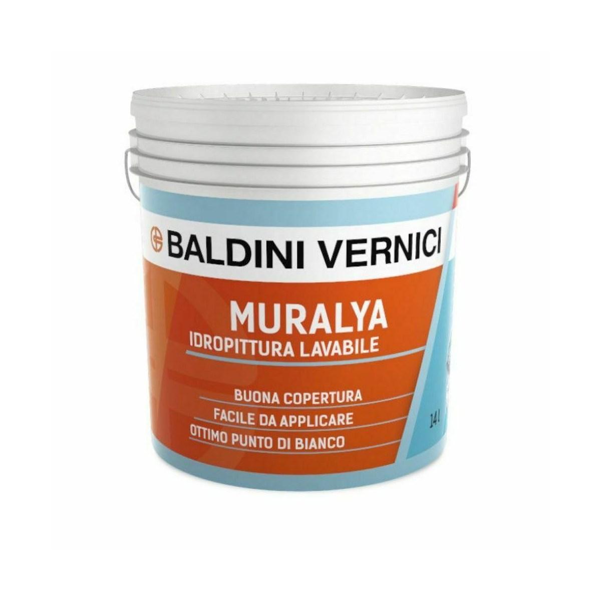 Pittura muralya 14 lt. bianco calibrato baldini