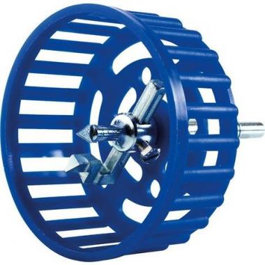 Cesoia circolare in metallo c/cestino