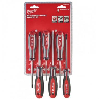 Set 6 pz ass giravite magnetico milwaukee
