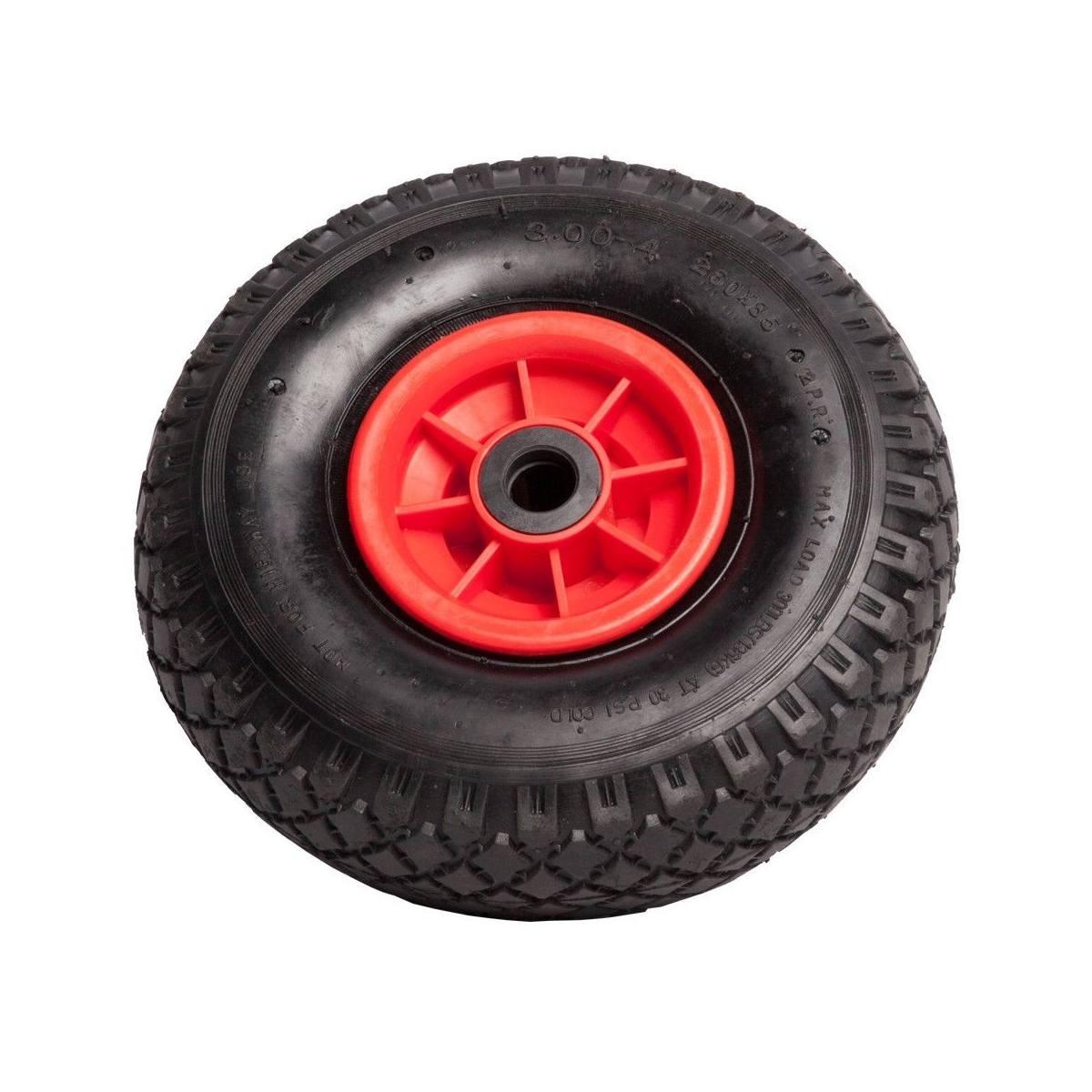 Ruota portasacchi pneumatica per carrelli con camera d'aria