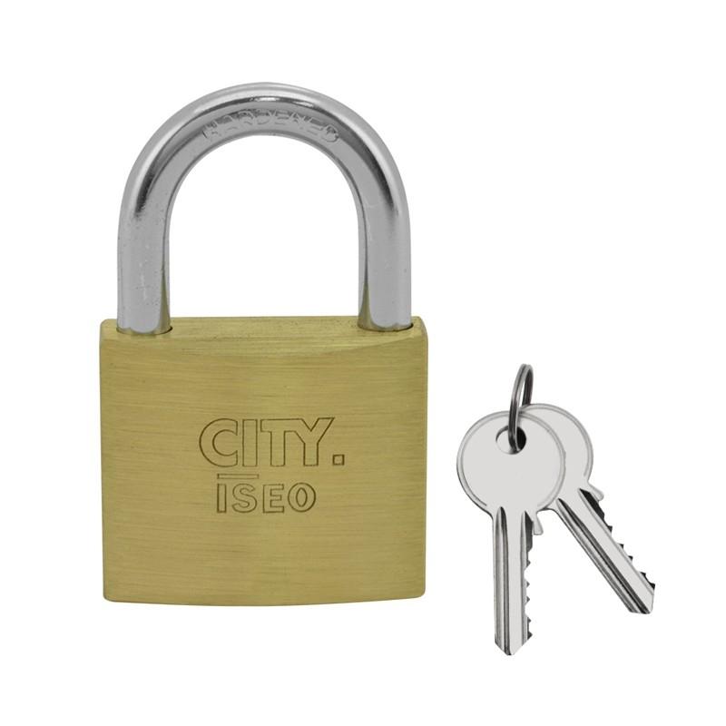 Lucchetto arco in ottone iseo mm 50