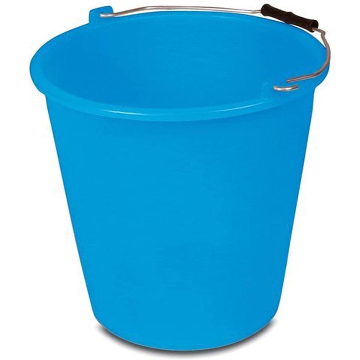 Secchio s/becco d.25x23 lt 7 azzurro