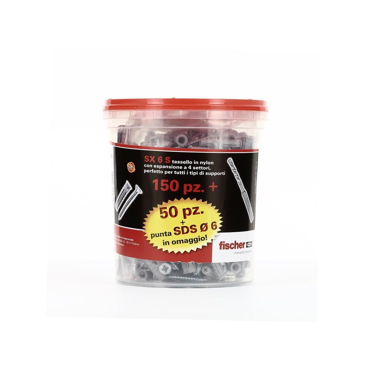 Tass. nylon sx mm 5 c\\vite pz 240 pz + punta in box