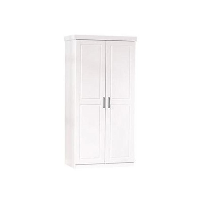 Kit armadio 2a massello bianco 95x55x150h