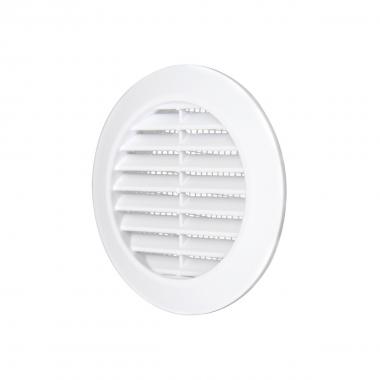 Griglia aerazione in plastica incasso rete diam. 96 mm.