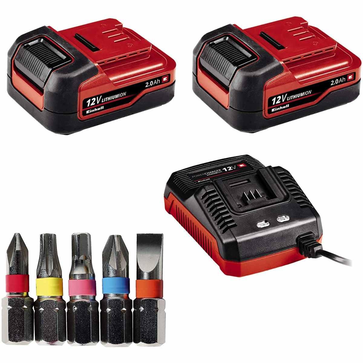 Einhell TE-CD 12/1 Li (2x2,0Ah) Trapano avvitatore Senza fili