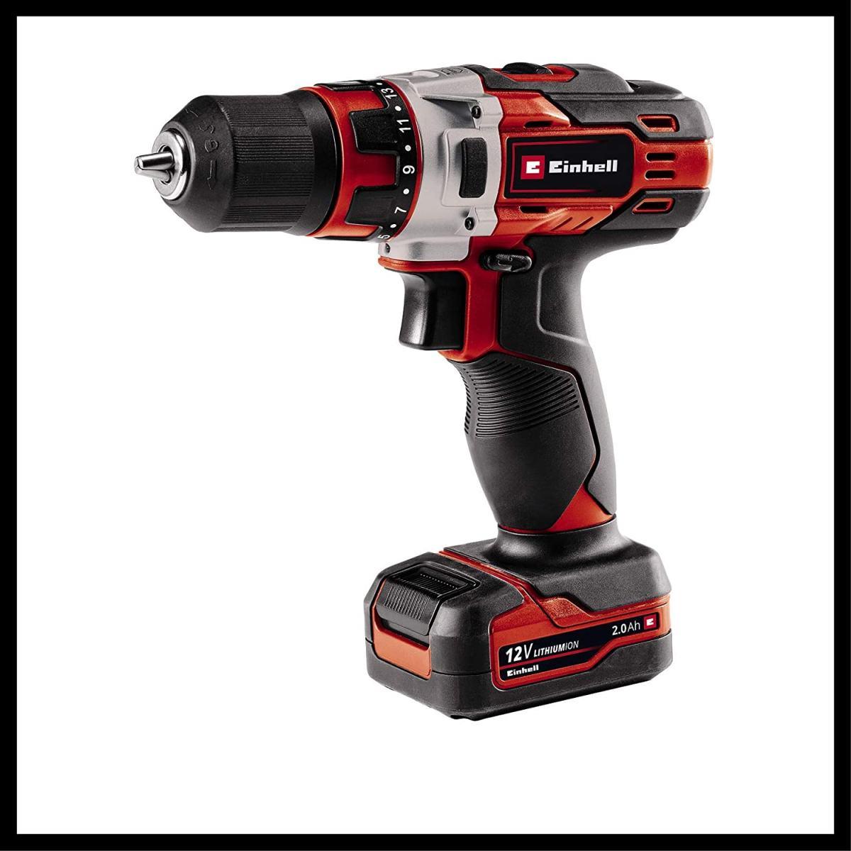 Einhell TE-CD 12/1 Li (2x2,0Ah) Trapano avvitatore Senza fili