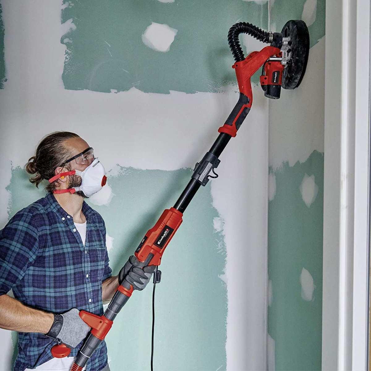 kwb by Einhell - Set di dischi abrasivi a griglia (Ø 225 mm, 15 pezzi, adatto per levigatrice a secco Einhell TE-DW 225 X)