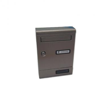 Cassetta posta  all. preverniciato bronzo color oro