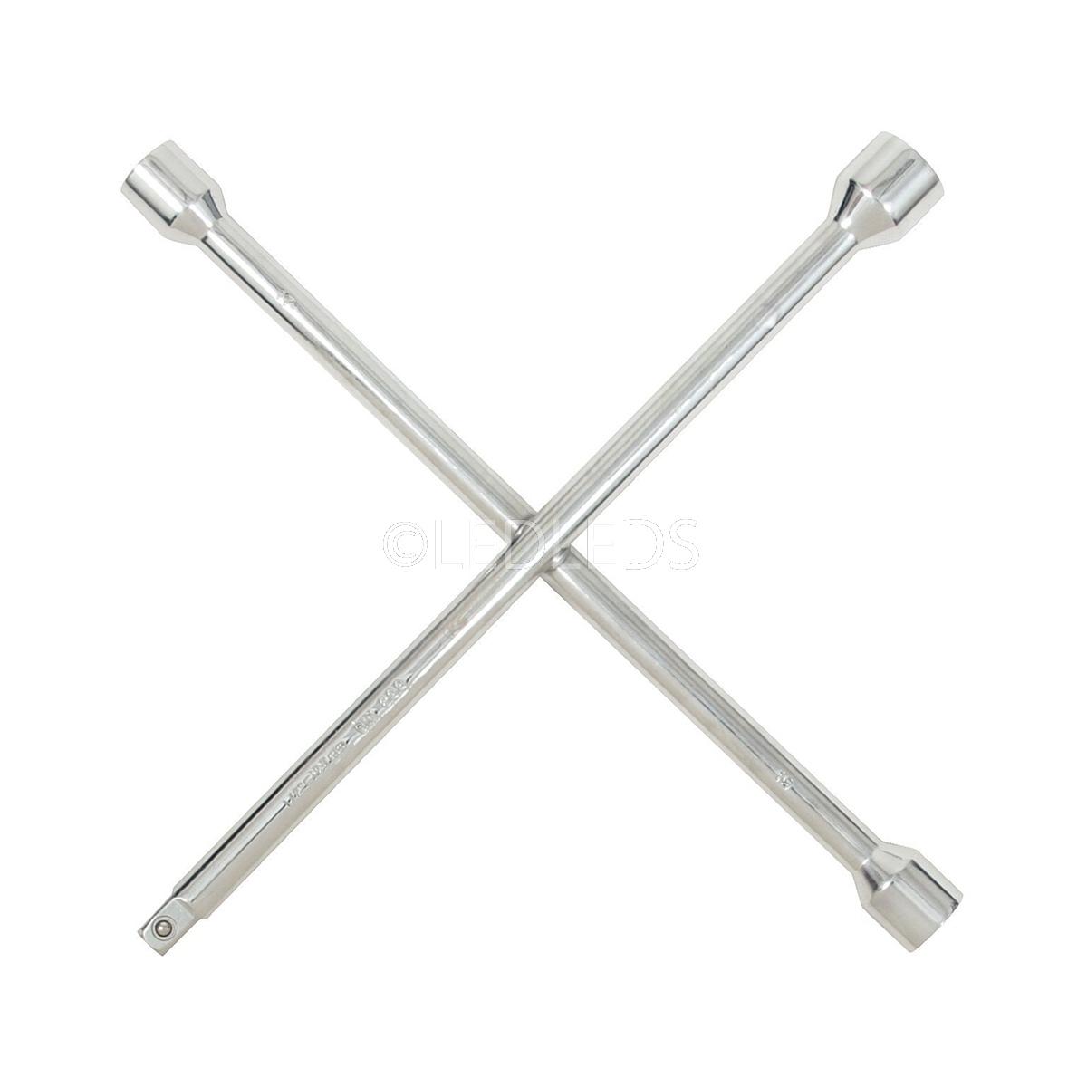 Chiave a croce x ruote auto 17x19/x22x1/2