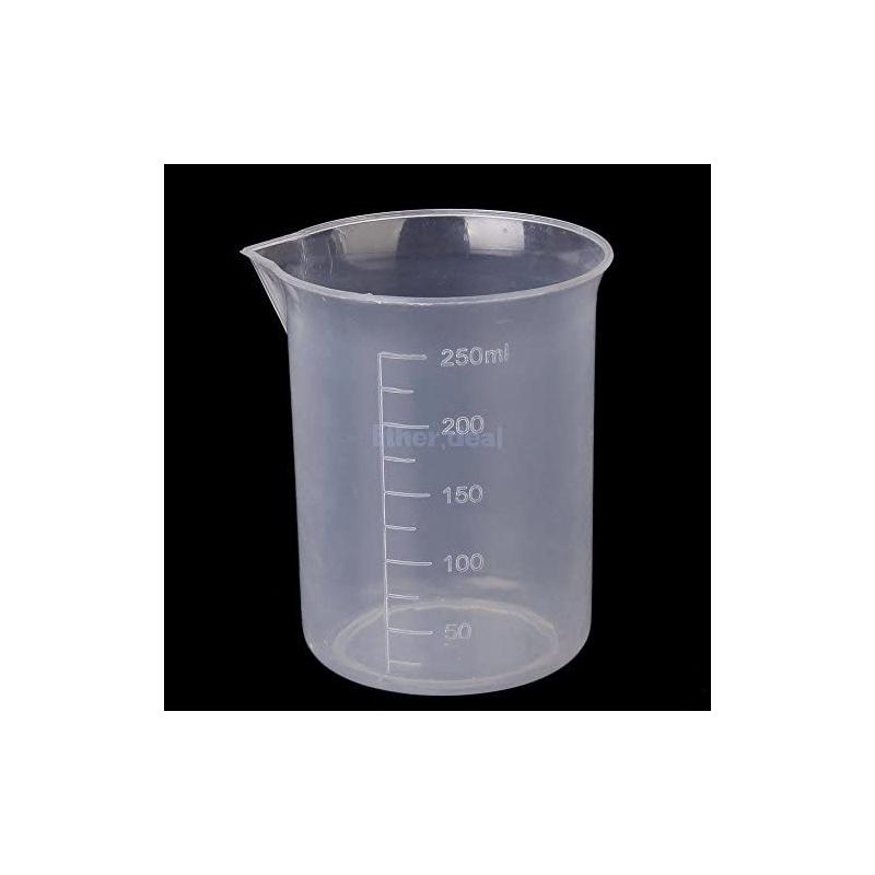 Dosatore in plastica trasparente graduato ml 250