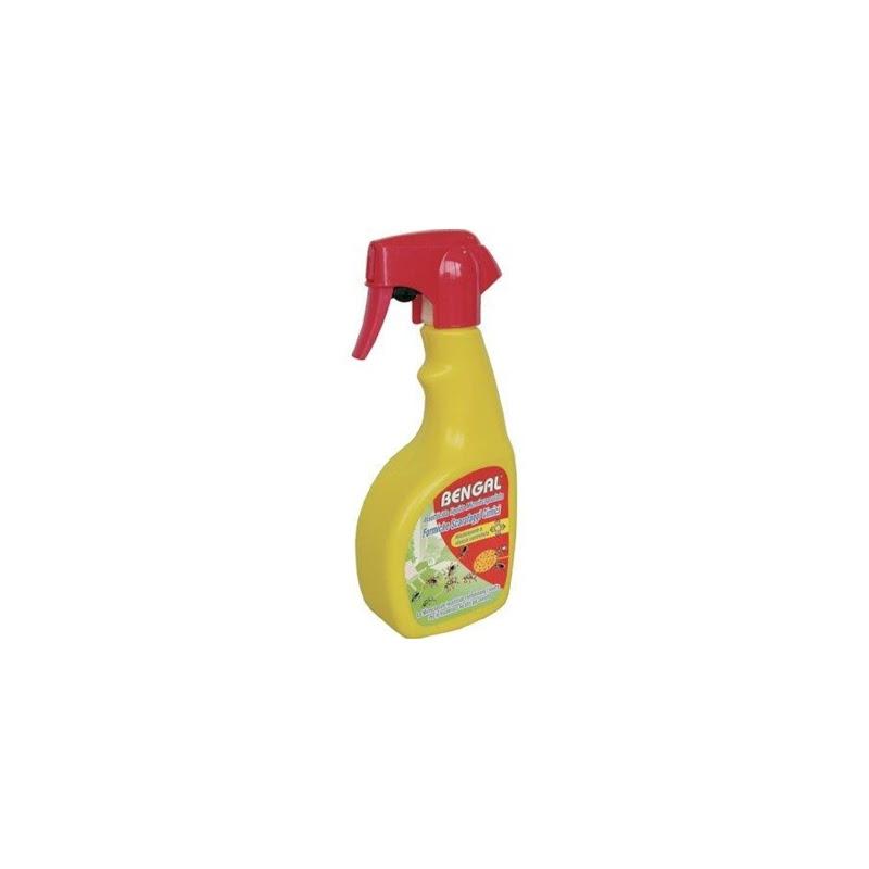 Insetticida liquido bengal per formiche e scarafaggi con nebulizzatore 400 ml.
