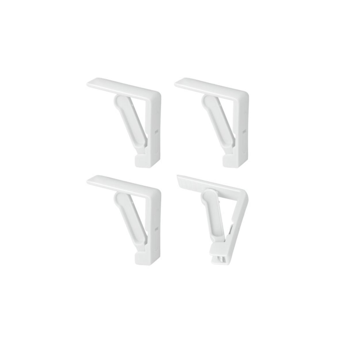 Fermatovaglie verniciate bianco