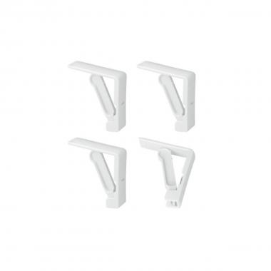 Fermatovaglie verniciate bianco