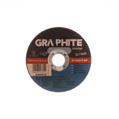 Disco ferro mm 115x1,0 graphite