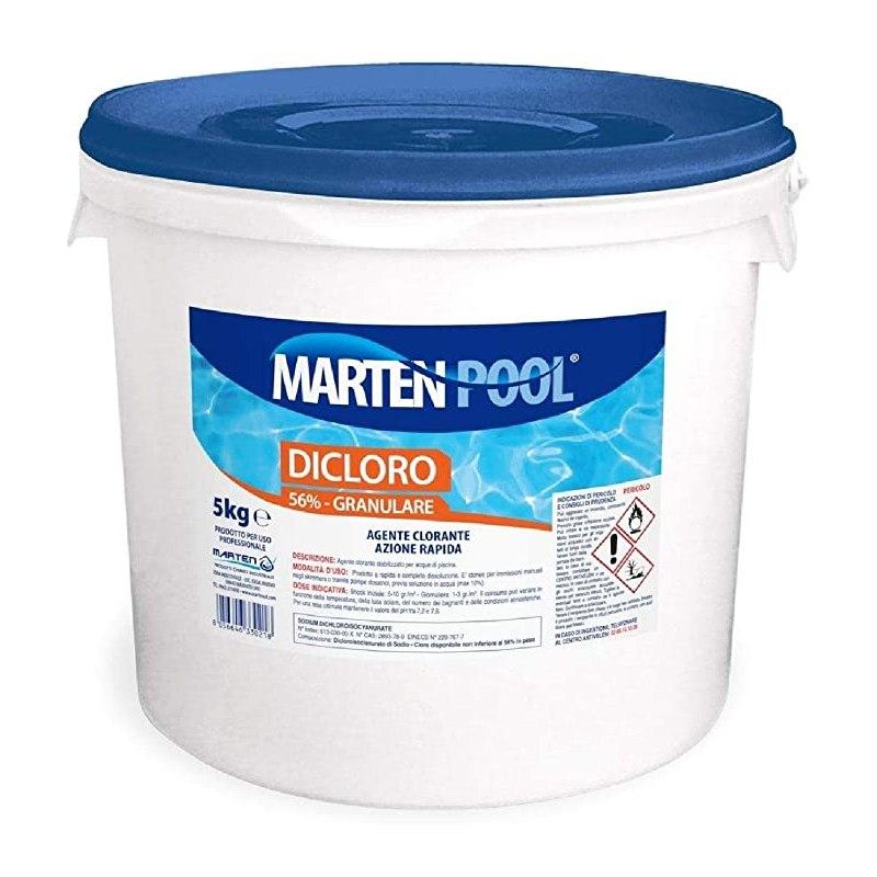 Dicloro granulare 56%  da 10 kg.