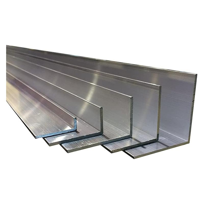 Profilo rettangolre  all.argento cromato luc. 30x15x1 asta 2 mtl