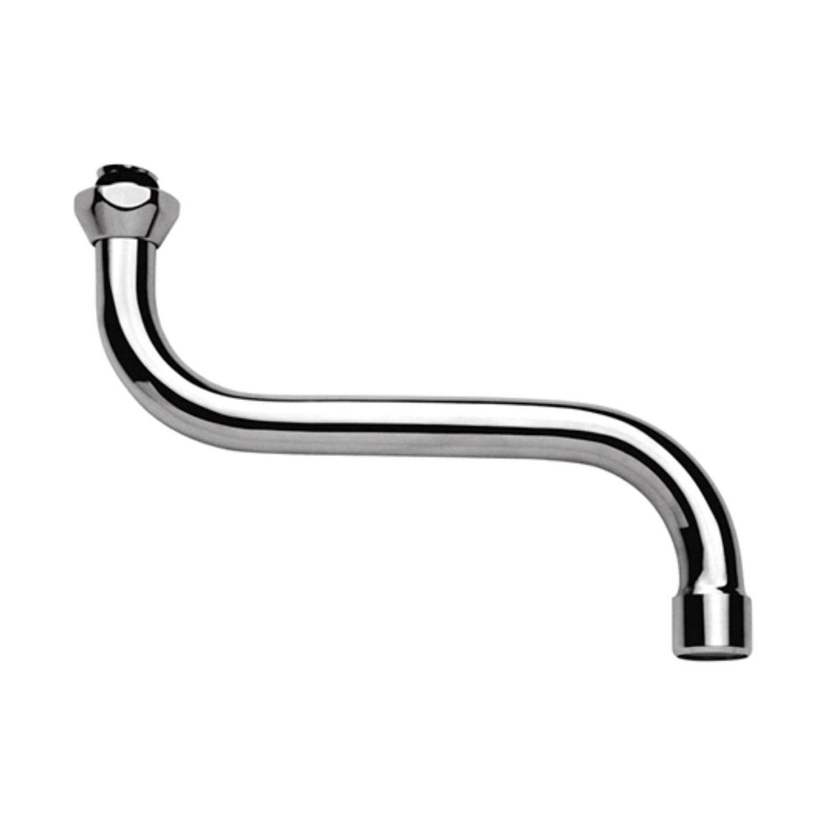 Canna p/gruppo lav. a muro univ.25 cm s-b