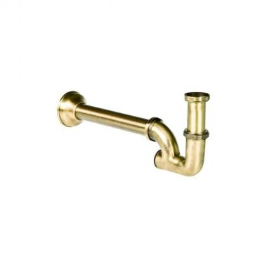 SIFONE A COLONNA CON ROSONE BRONZATO 1" 1/4