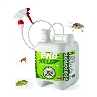 Ekokiller insetticida liquido antiparassitario pronto all'uso 5lt.