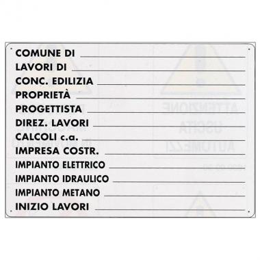 Concessione edile cm 43x68