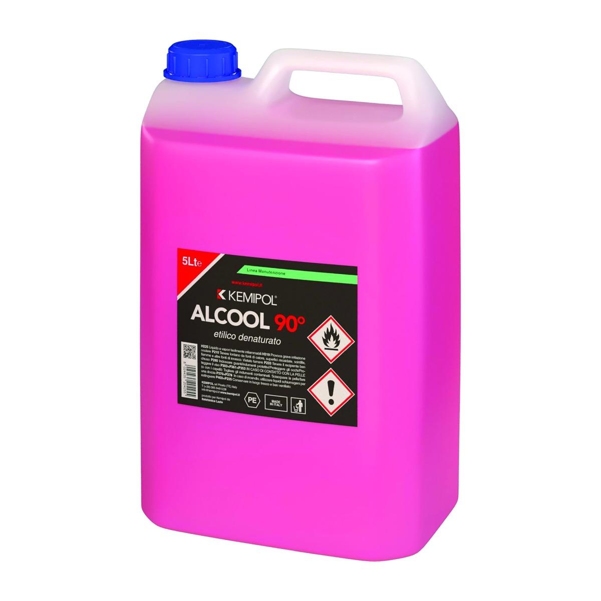 Alcool etilico denaturato 94° 5 lt kemipol