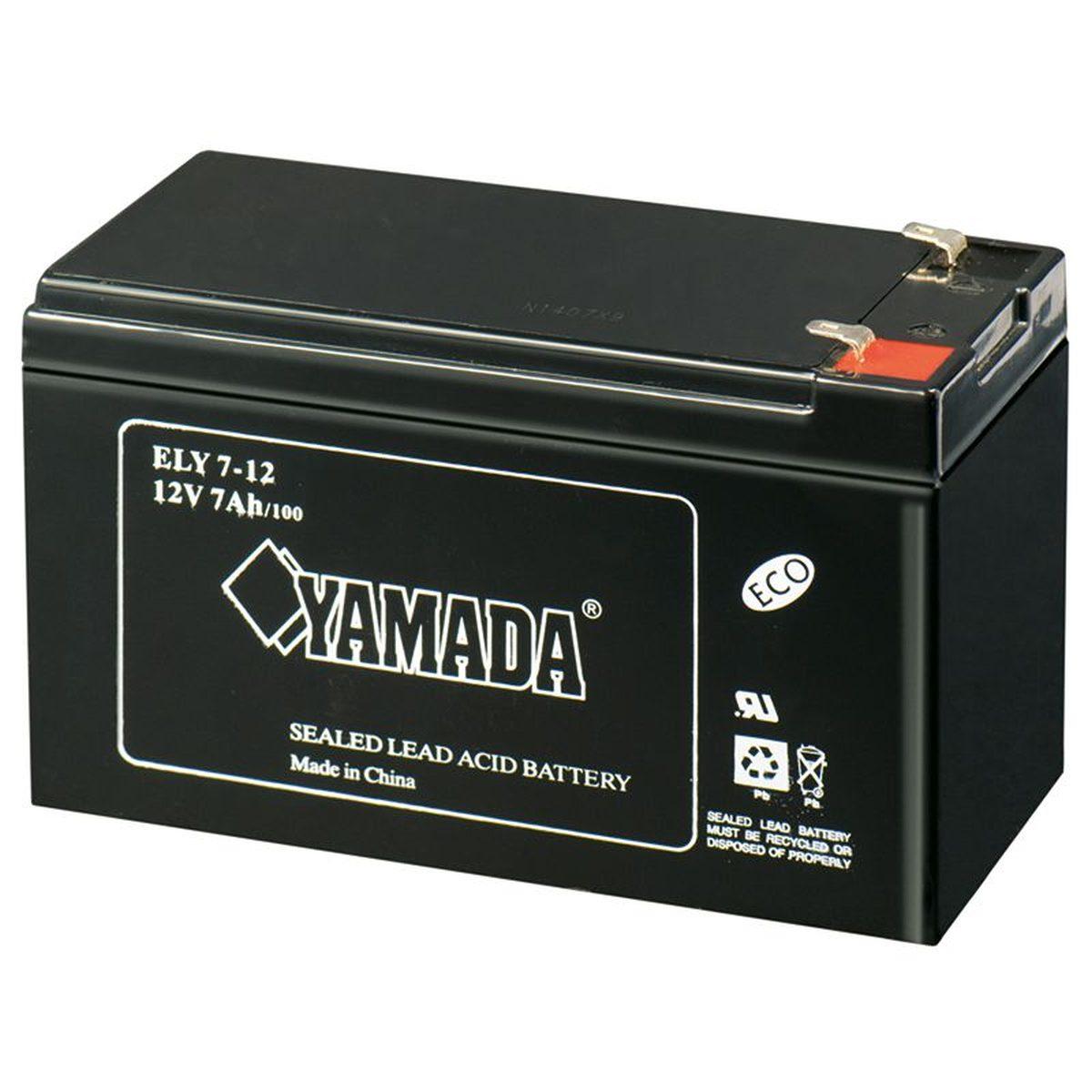 Batteria 12v 7ah al piombo yamada
