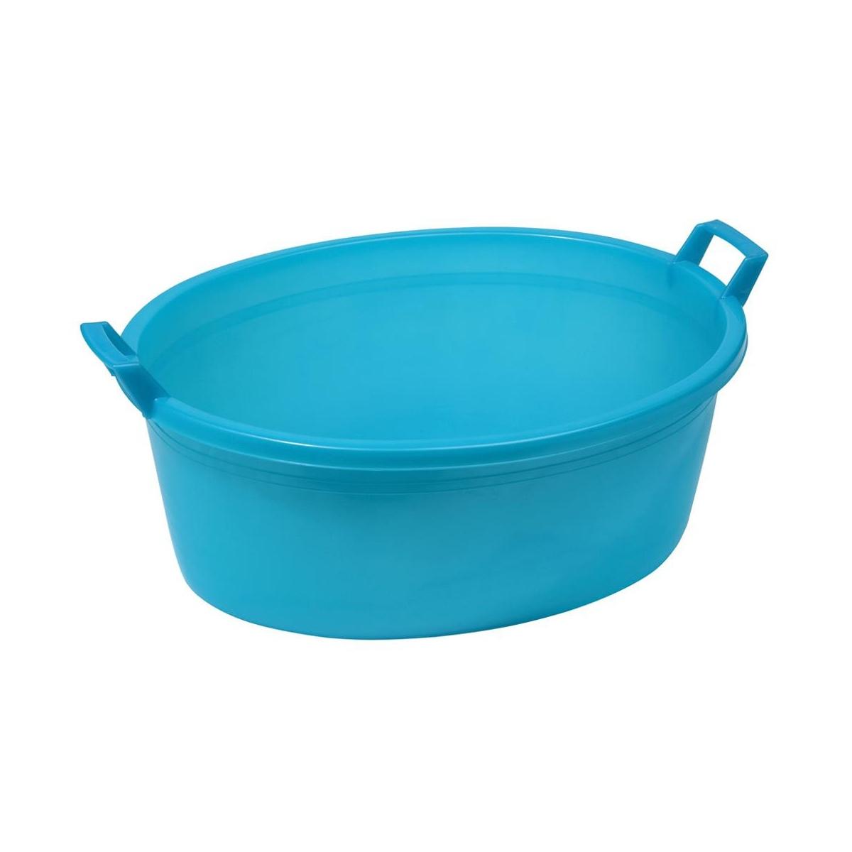 Bacinella ovale diametro 50 azzurra