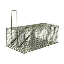 Trappola x topi mod. piccolo gabbia ferro cm.10x20h.8