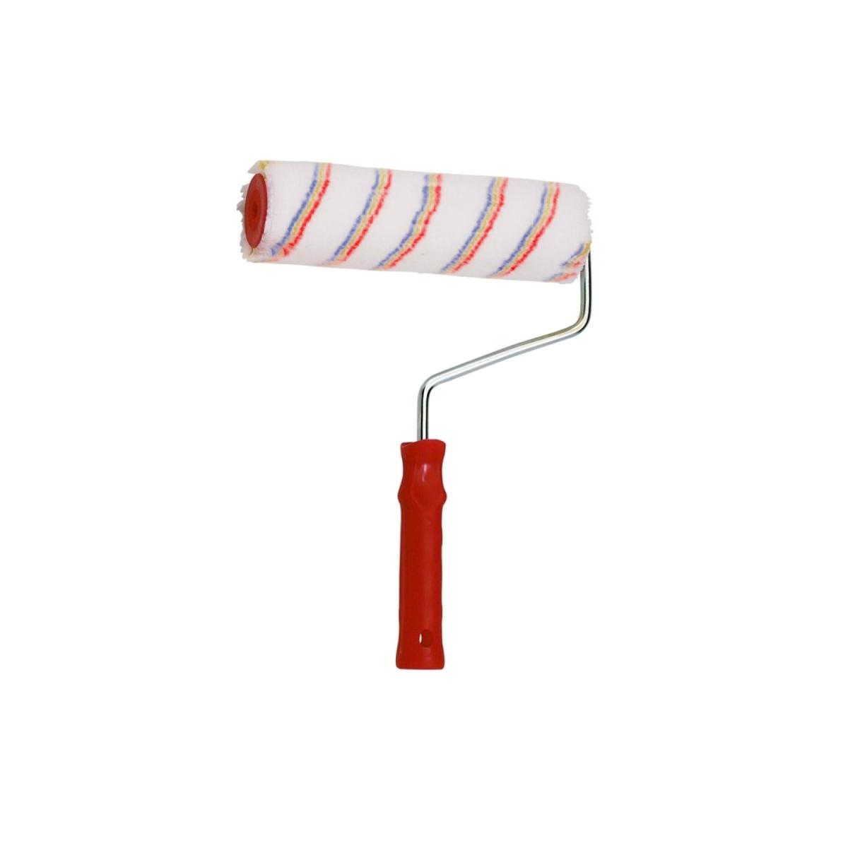 Rullo acrilico cordonato rigo arcobaleno cm.23