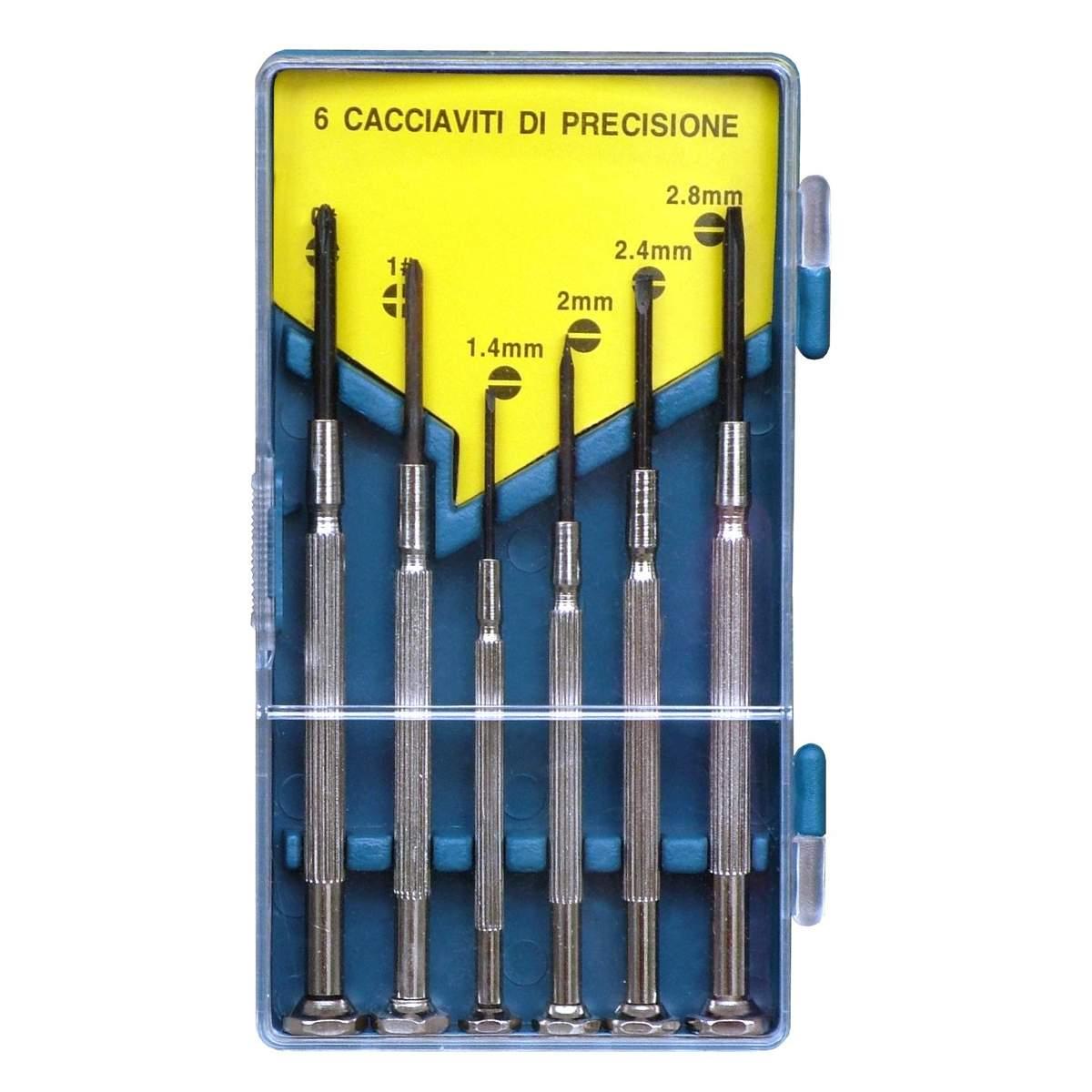 Set 6 cacciaviti di precisione