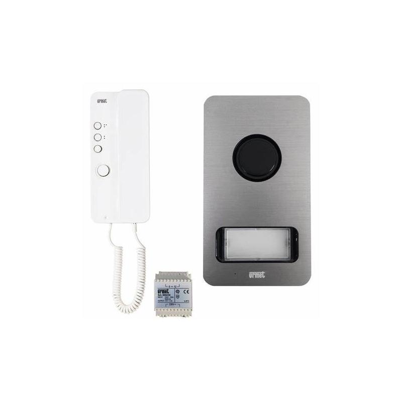 Kit citofonico 4+n mono e bifamiliare miro & mikra 1122/601 con 1150
