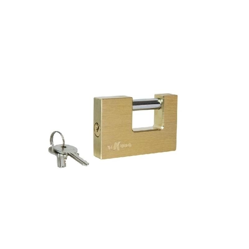 Lucchetto sikuro antiscasso mm.75 ottone
