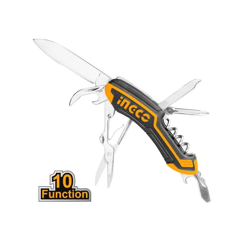 Coltello 10 funzioni 9,5cm. ingco