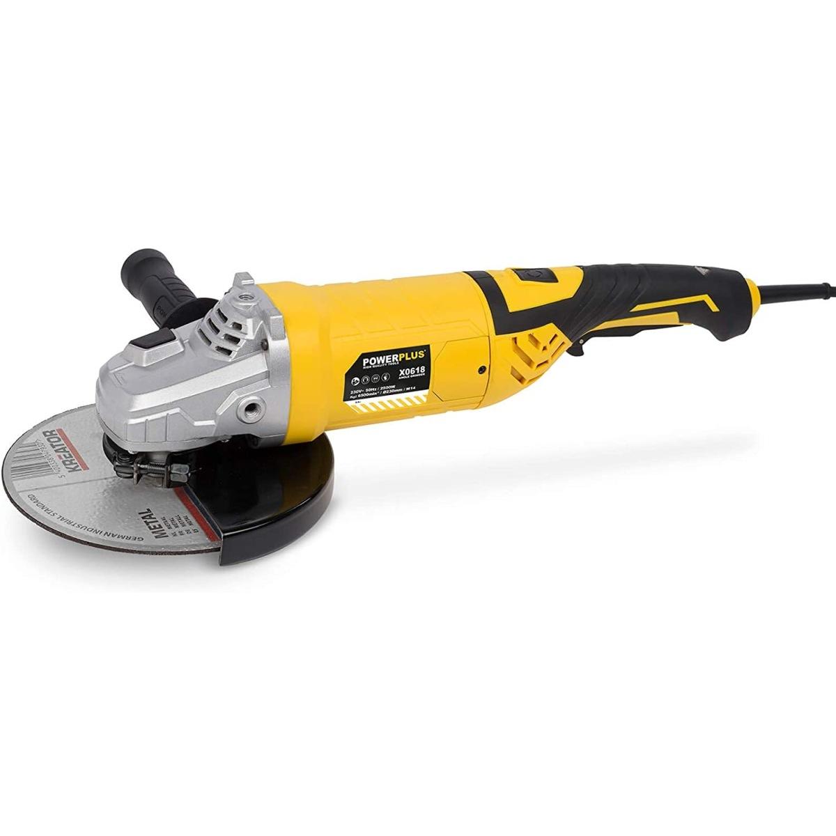 Smerigliatrice power plus 2500w 230mm