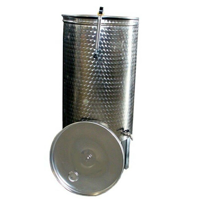 Botte acciaio inox lt.200 'belvivere'