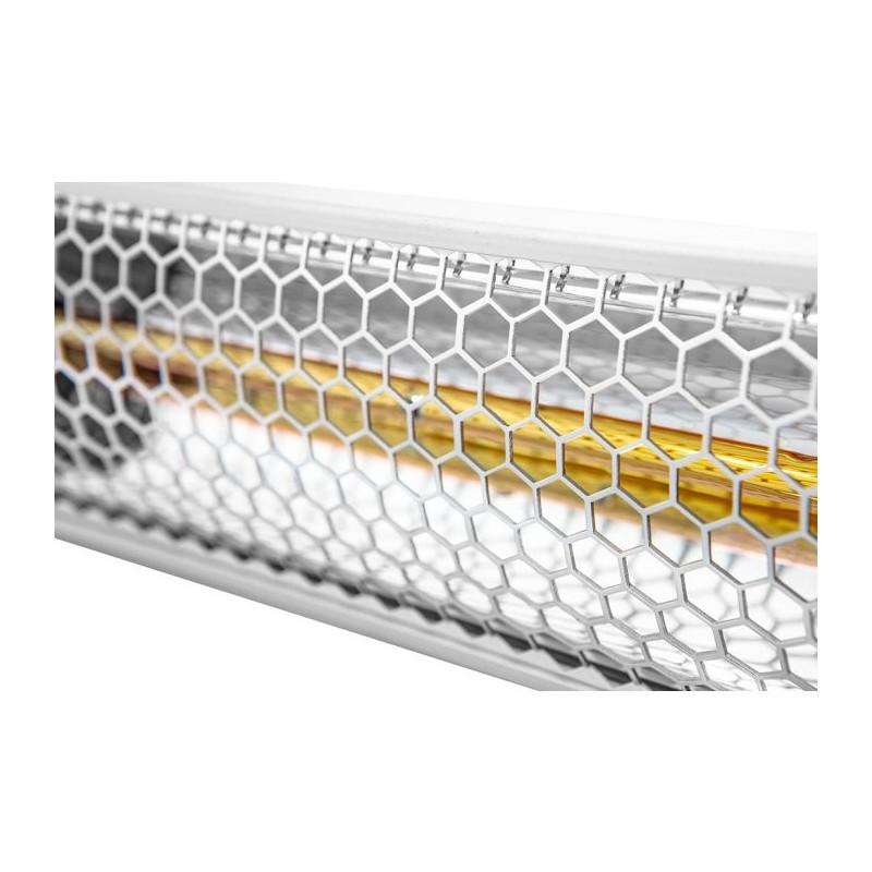 Riscaldatore ad infrarossi 2000 w ip 65 lampada alogena dorata con telecomando