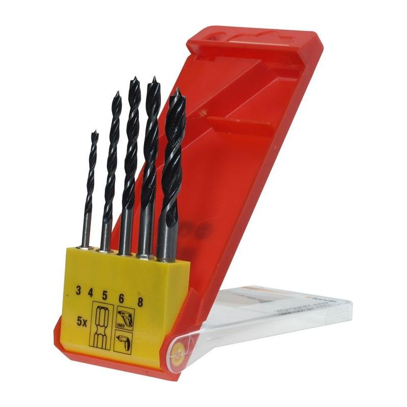 Set punte per legno, da 5 pz. - 513900