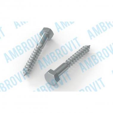 TIRAFONDO DIN 571 4.8 - UNI 704 SW 17 MM 10X60 Cf 100 pz