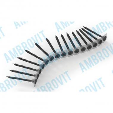 VITE A NASTRO DA 50 PZ.* TESTA A TROMBETTA PH PASSO FINE CON PUNTA A CHIODO MM 3,5X25 Cf 1000 pz