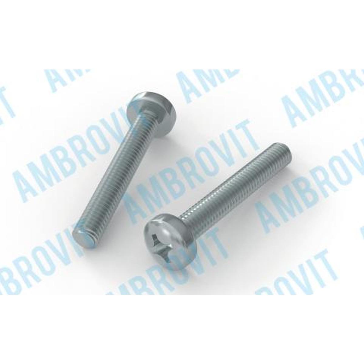 DIN 7985 4.8 - UNI 7687 VITE METRICA TESTA CILINDRICA PH   PH 1 MM 3X10 Cf 1000 pz