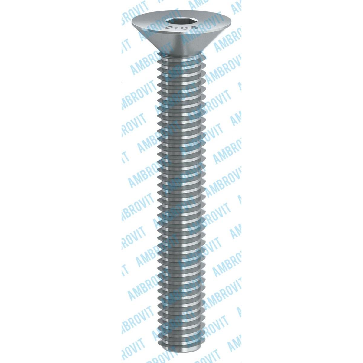 DIN 7991 10.9 - UNI 5933 VITE TSP CAVA ESAGONALE   S 5 TUTTO FILETTO MM 8X35 Cf 200 pz