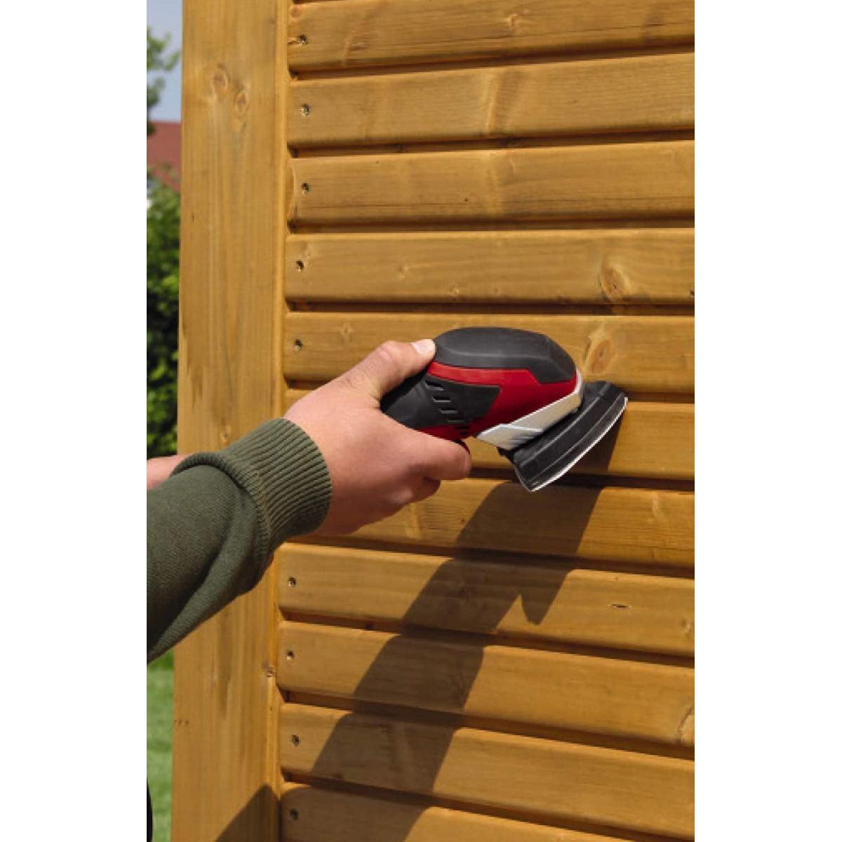 einhell 4464250 Te-DS 20 e Levigatrice Triangolare, Rosso, Nero