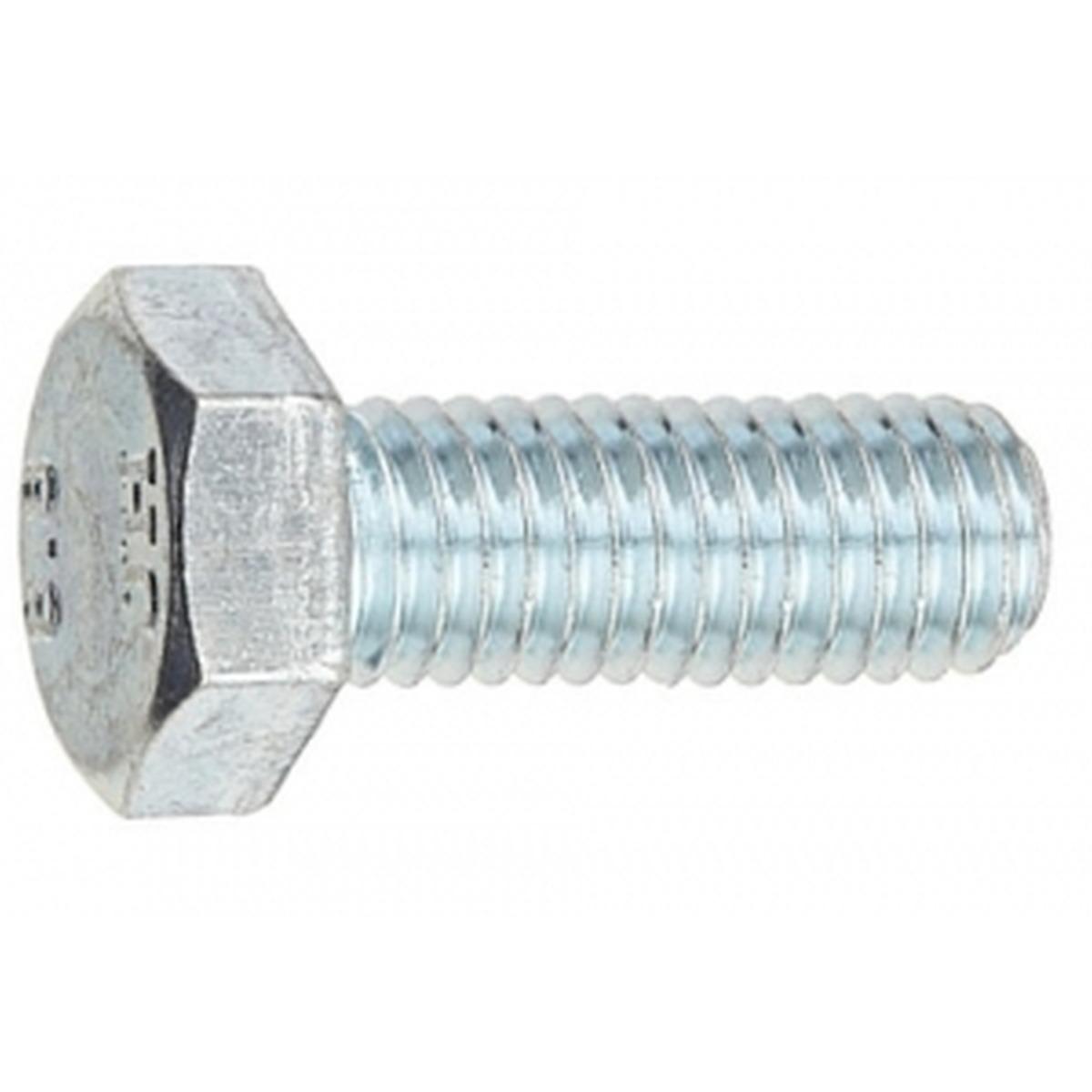 DIN 933 8.8 - UNI 5739 VITE TE TUTTO FILETTO  SW 10 MM 6X20 Cf 500 pz