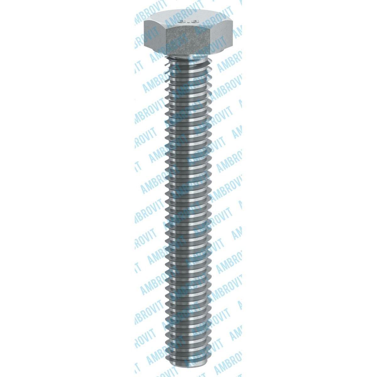 DIN 933 8.8 - UNI 5739 VITE TE TUTTO FILETTO  SW 24 MM 16X60 Cf 25 pz