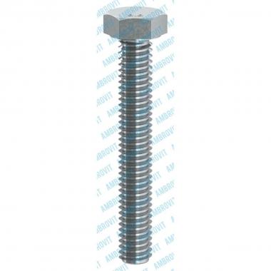 DIN 933 8.8 - UNI 5739 VITE TE TUTTO FILETTO  SW 24 MM 16X60 Cf 25 pz