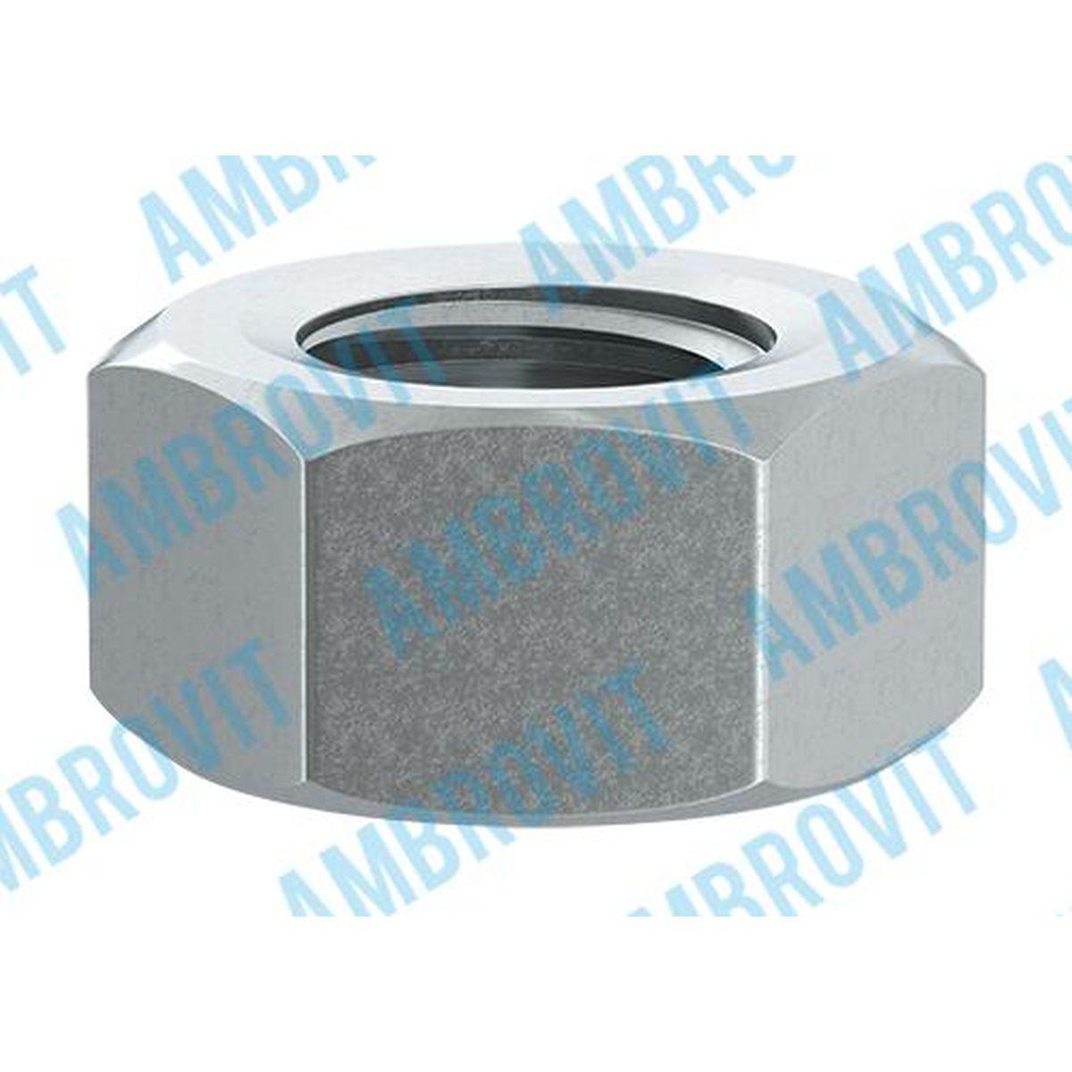 DIN 934 - UNI 5588 DADO ESAGONALE A PASSO GROSSO  SW 27 M 18 Cf 100 pz