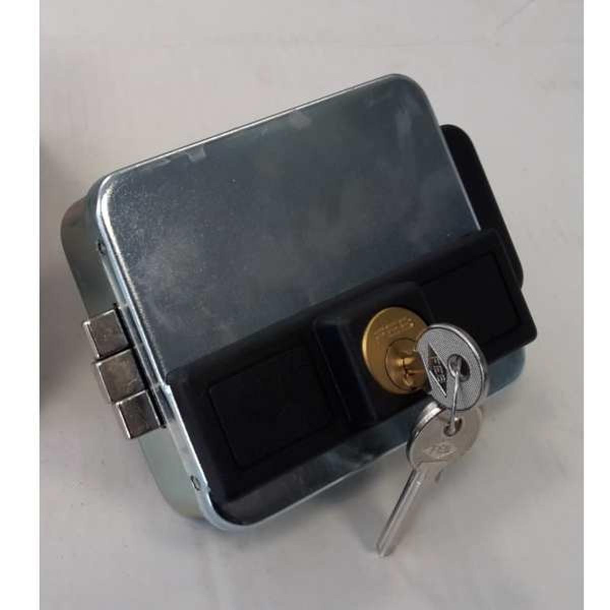 Serratura elettrica reversibile regolabile multipla  art.f.5011/1z da 50 a 60mm