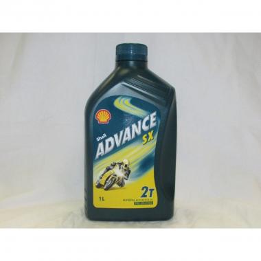 Olio shell scooter advance sx2 1lt