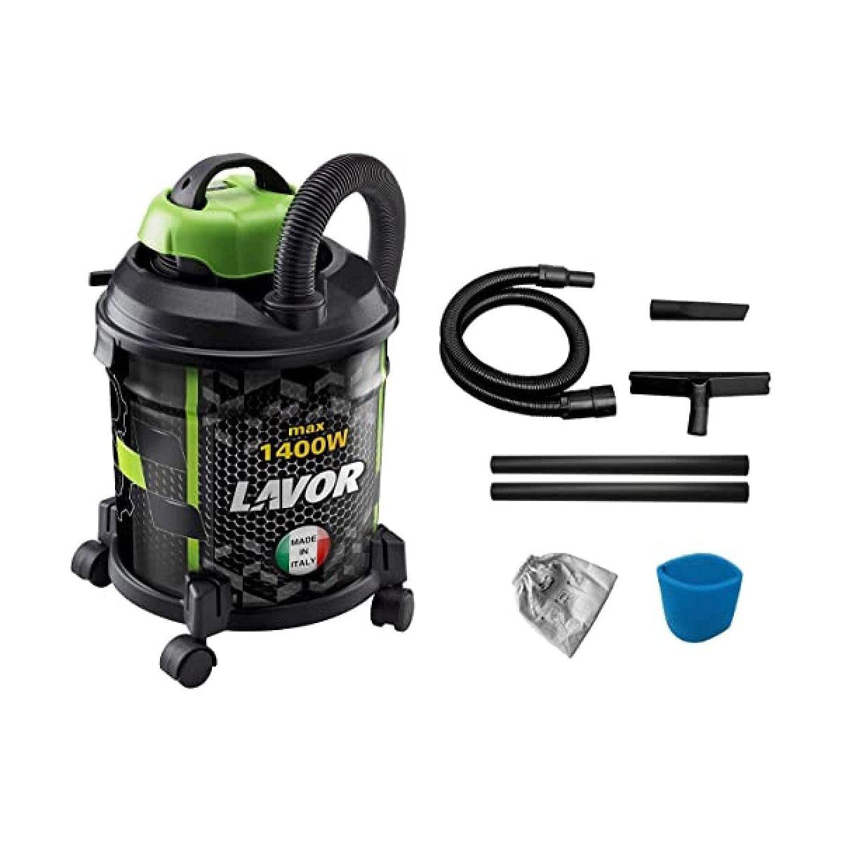 Bidone aspiratutto lavor joker 1400s, 1400w